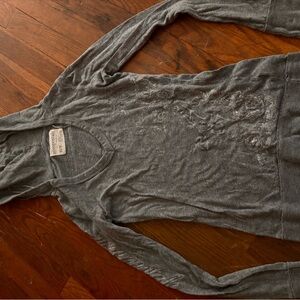 Aeropostale Charcoal Hooded Top
